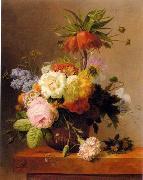 unknow artist Floral, beautiful classical still life of flowers.110 painting